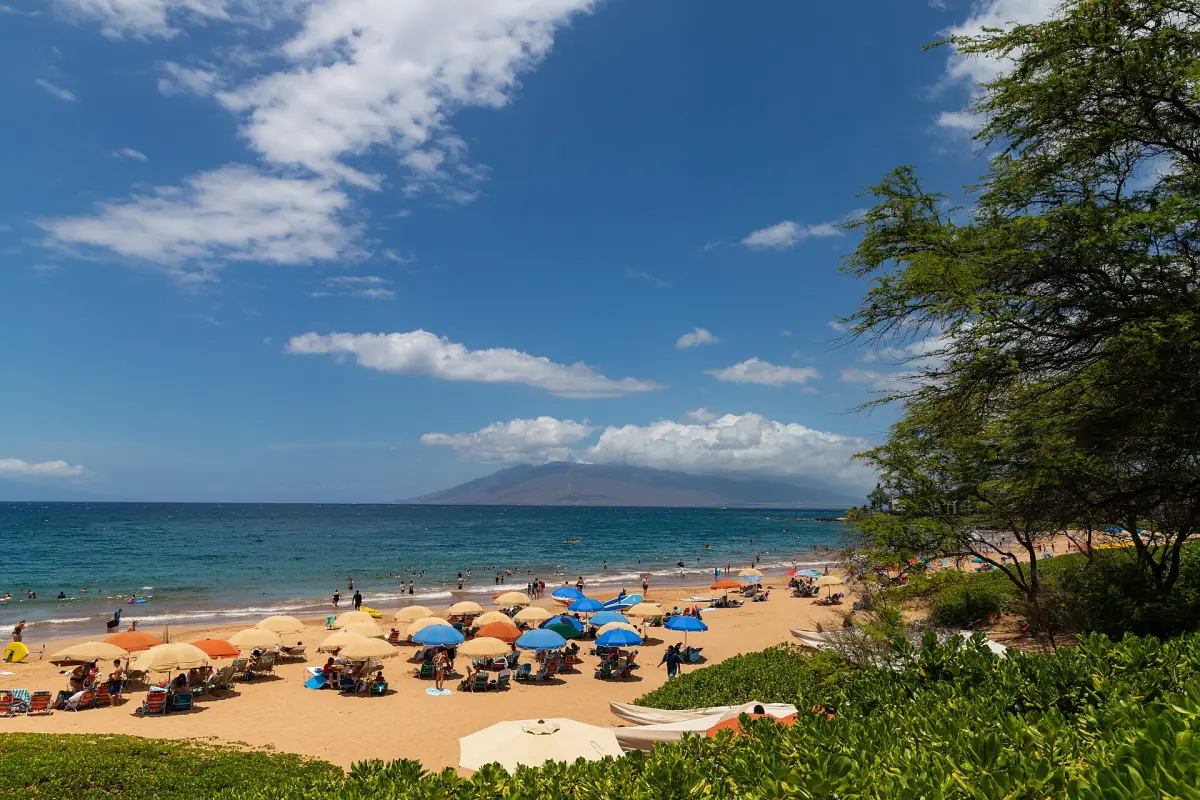 Wailea Beach im Süden von Maui