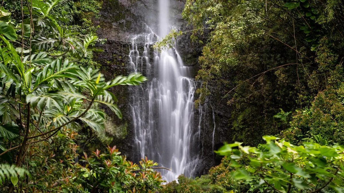 Die Wailua Falls bei Hana